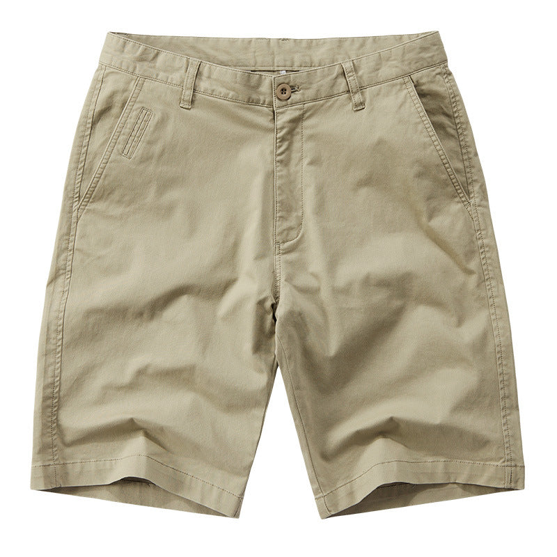 Summer Men'S All-Match Solid Color Casual Shorts