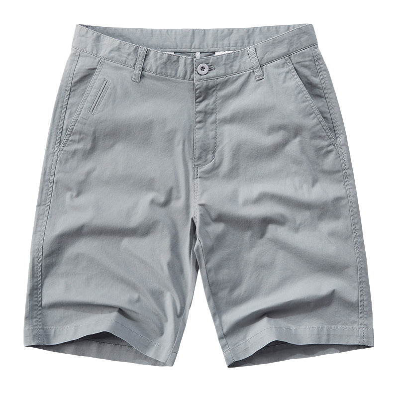 Summer Men'S All-Match Solid Color Casual Shorts