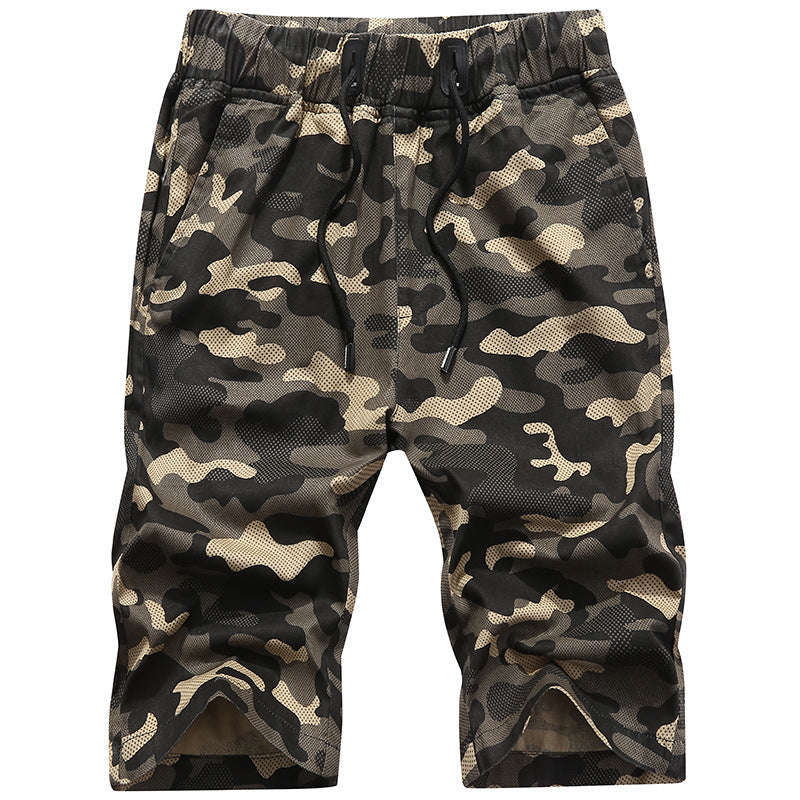 Men'S Plus Size Multi-Pocket Stretch And Breathable Pants