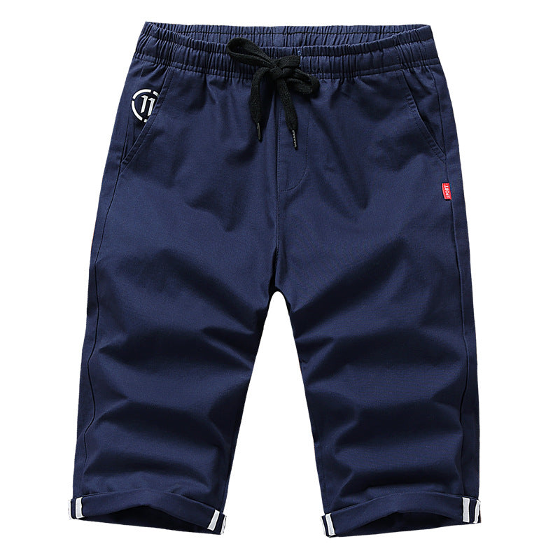 Men'S Casual Summer Cotton Slim Shorts